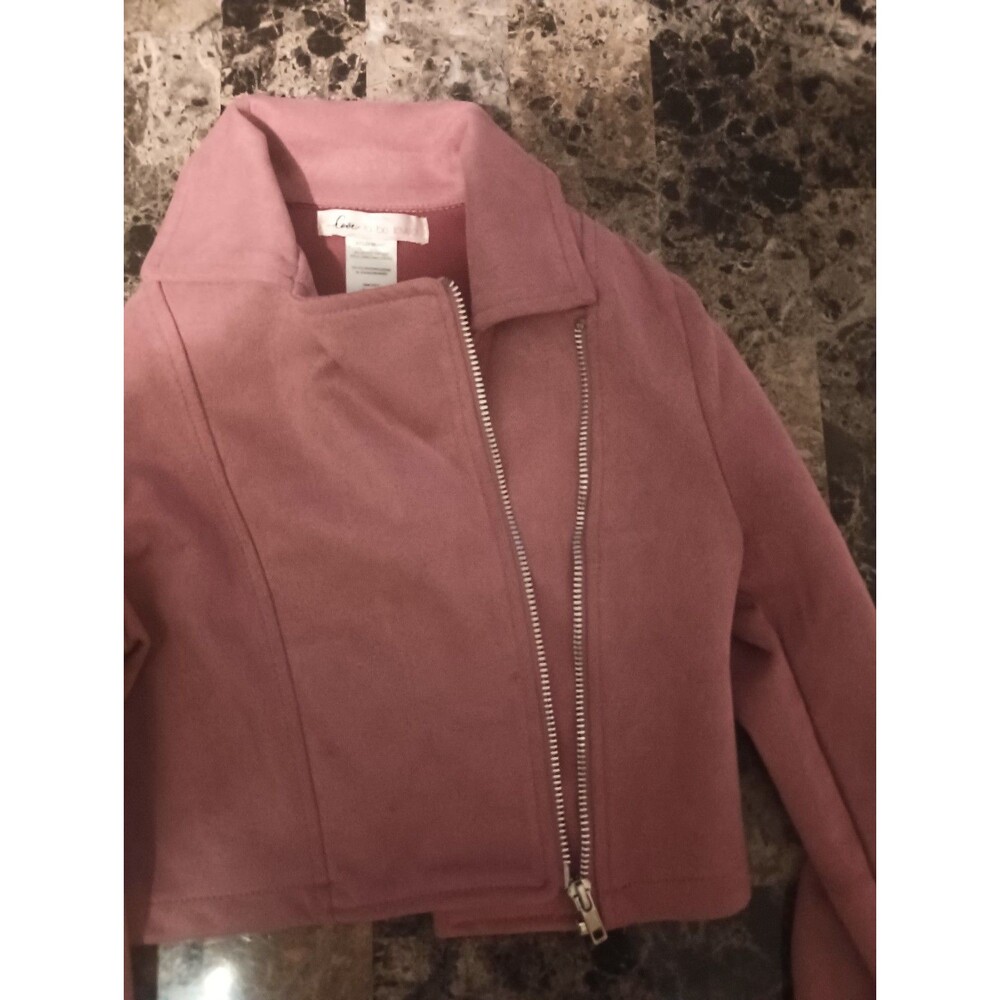 Girls coral Jacket size 7 - Picture 2 of 5